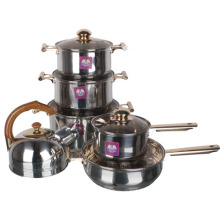 Rostfreier Stahl Butterfly Cooking Pot Set